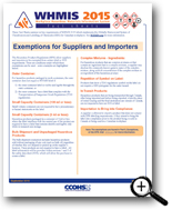 Picture: Exemptions for Suppliers and Importers